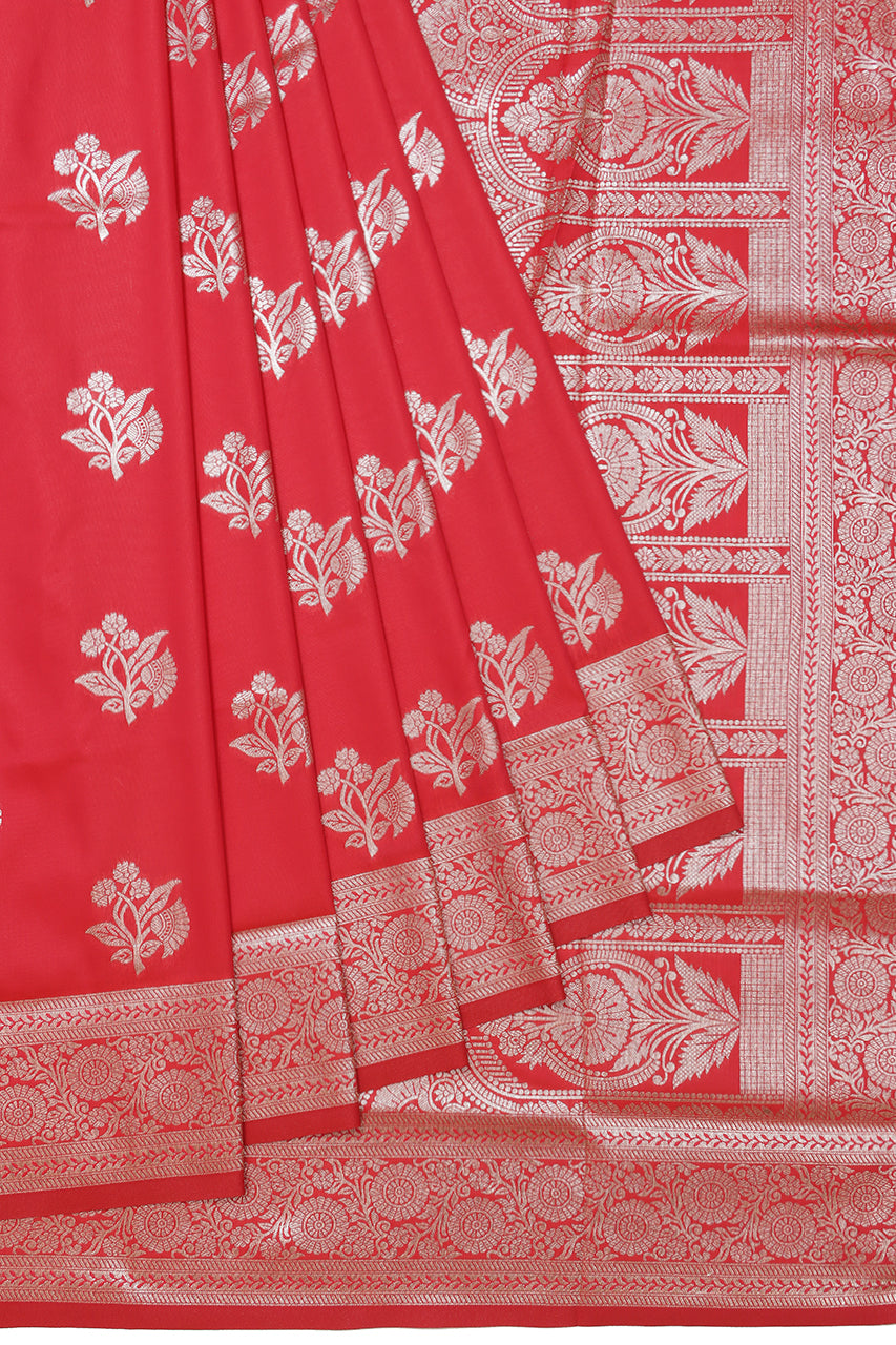Beautiful Silk Saree Red