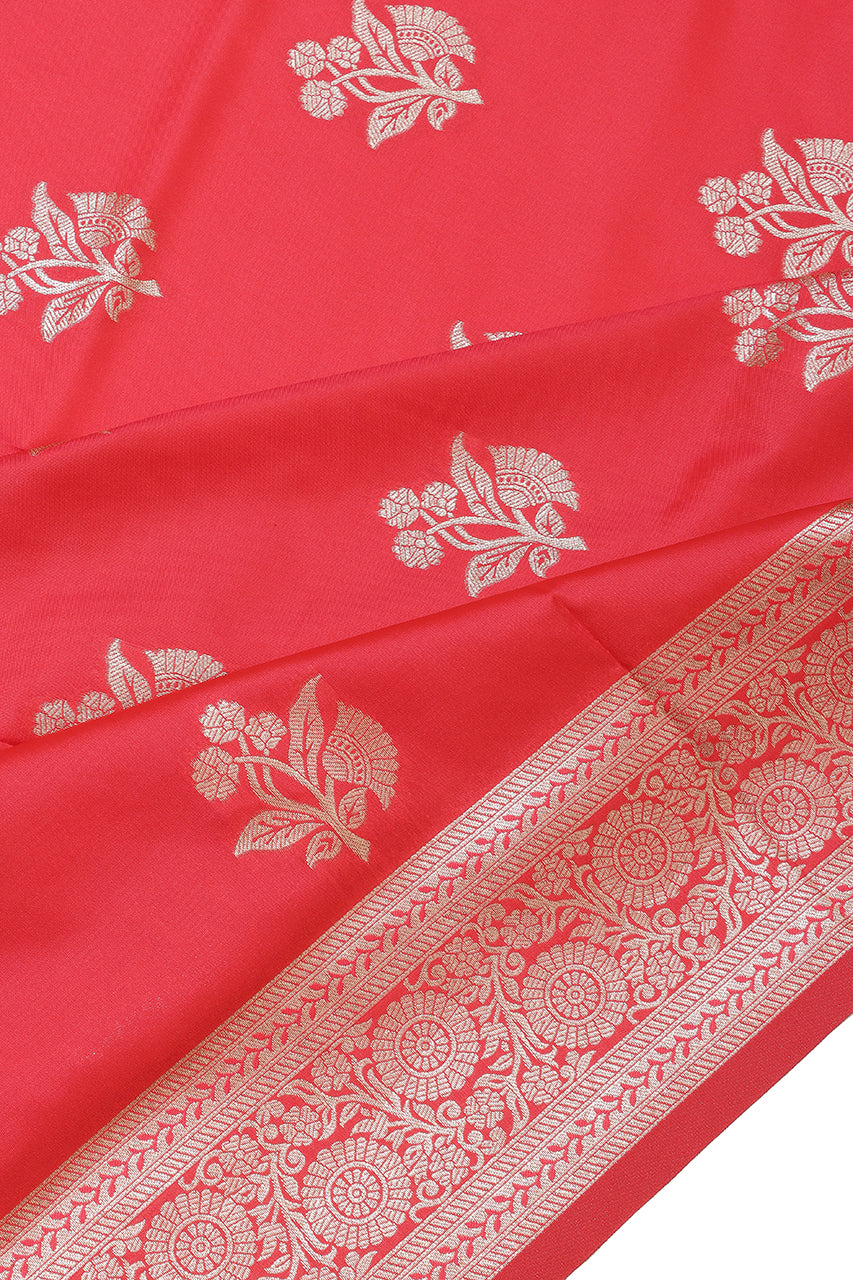 Beautiful Silk Saree Red