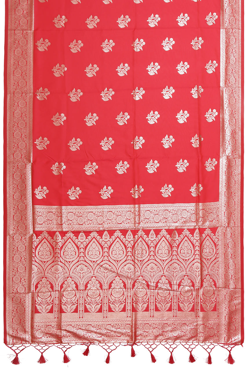 Beautiful Silk Saree Red