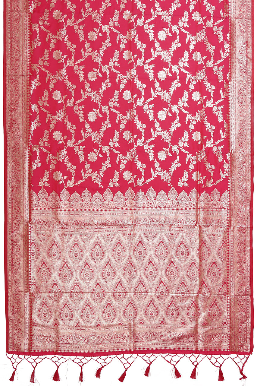 Beautiful Silk Saree Pink